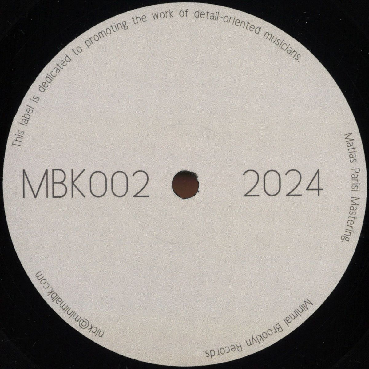 Various - MBK002 | Minimal Brooklyn Records (MBK002)
