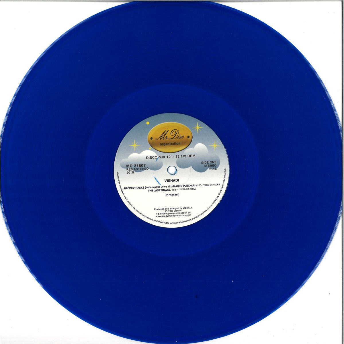 Visnadi - Racing Track EP | MR DISC (MD31807)