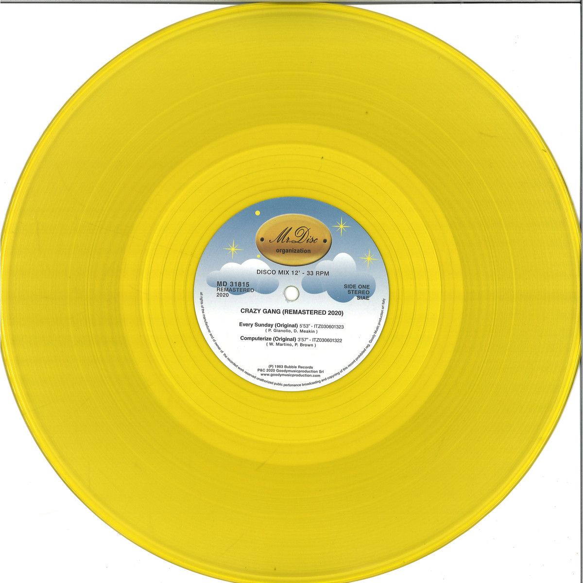 Crazy Gang - crazy gang (Remastered 2020) | MR DISC (MD31815) - main Crazy Gang - crazy gang (Remastered 2020) | MR DISC (MD31815) - main