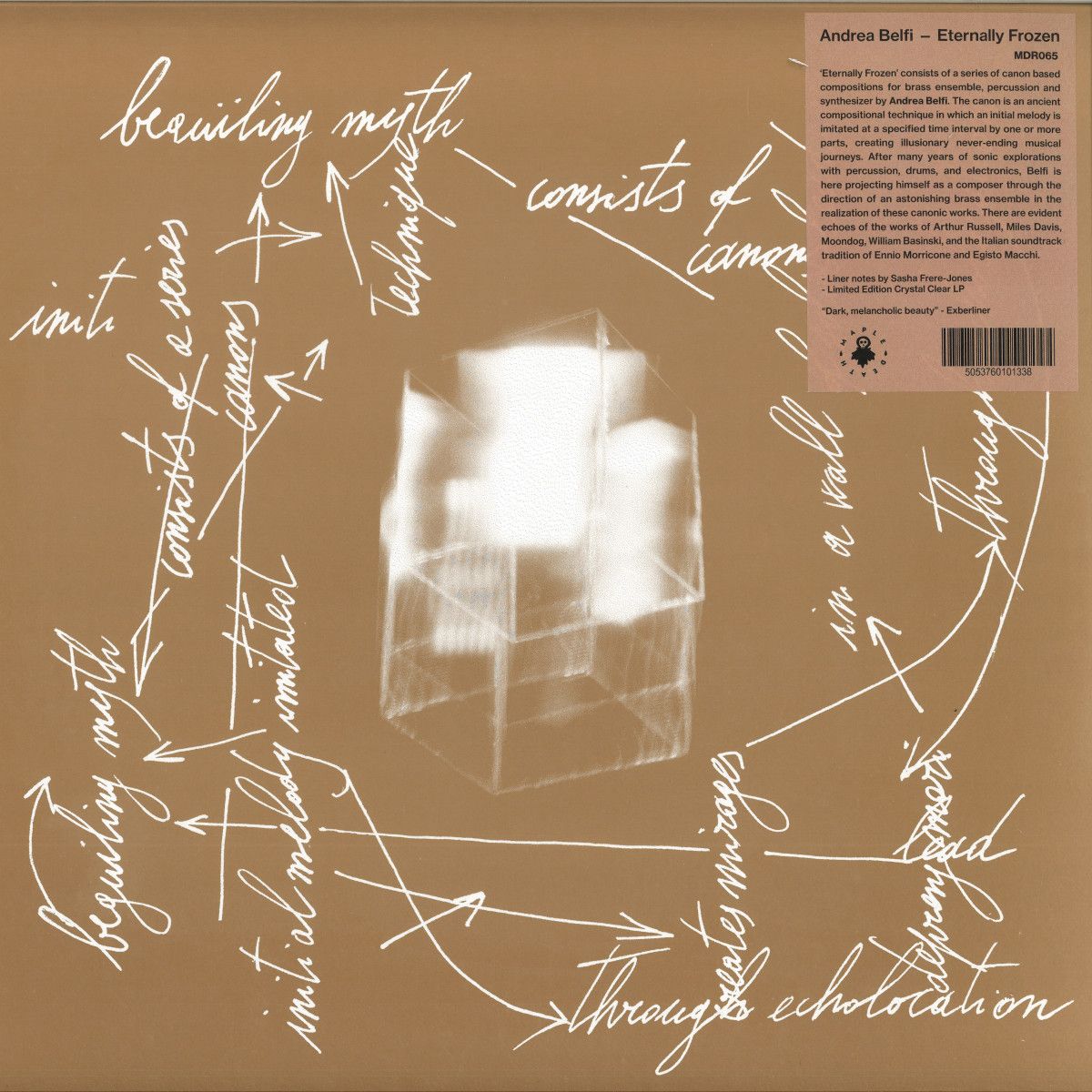 Andrea Belfi - Eternally Frozen | Maple Death Records (MDR65) Andrea Belfi - Eternally Frozen | Maple Death Records (MDR65)