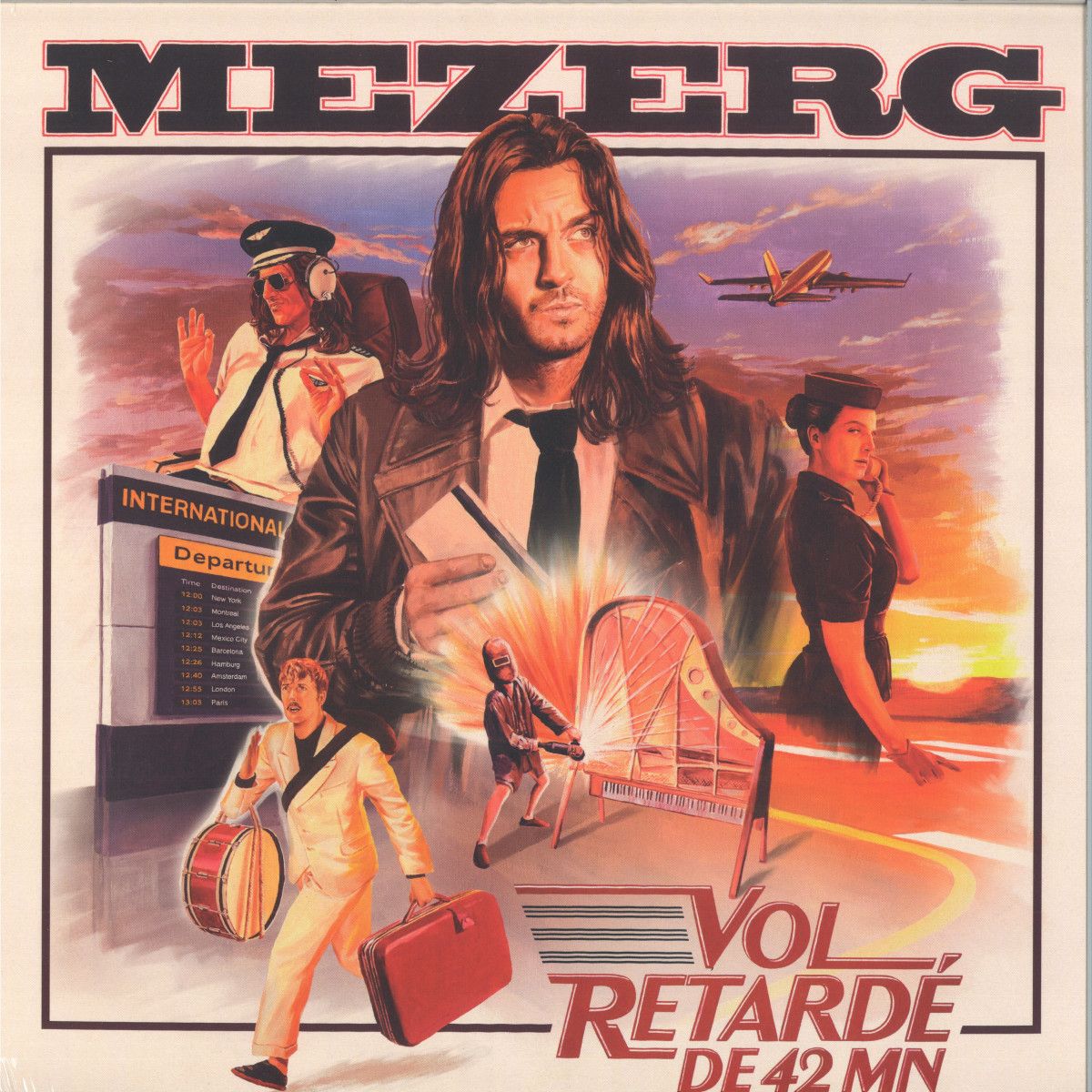 Mezerg - Vol Retardé de 42 Mn LP | Diggers Factory (MEZLP5B)