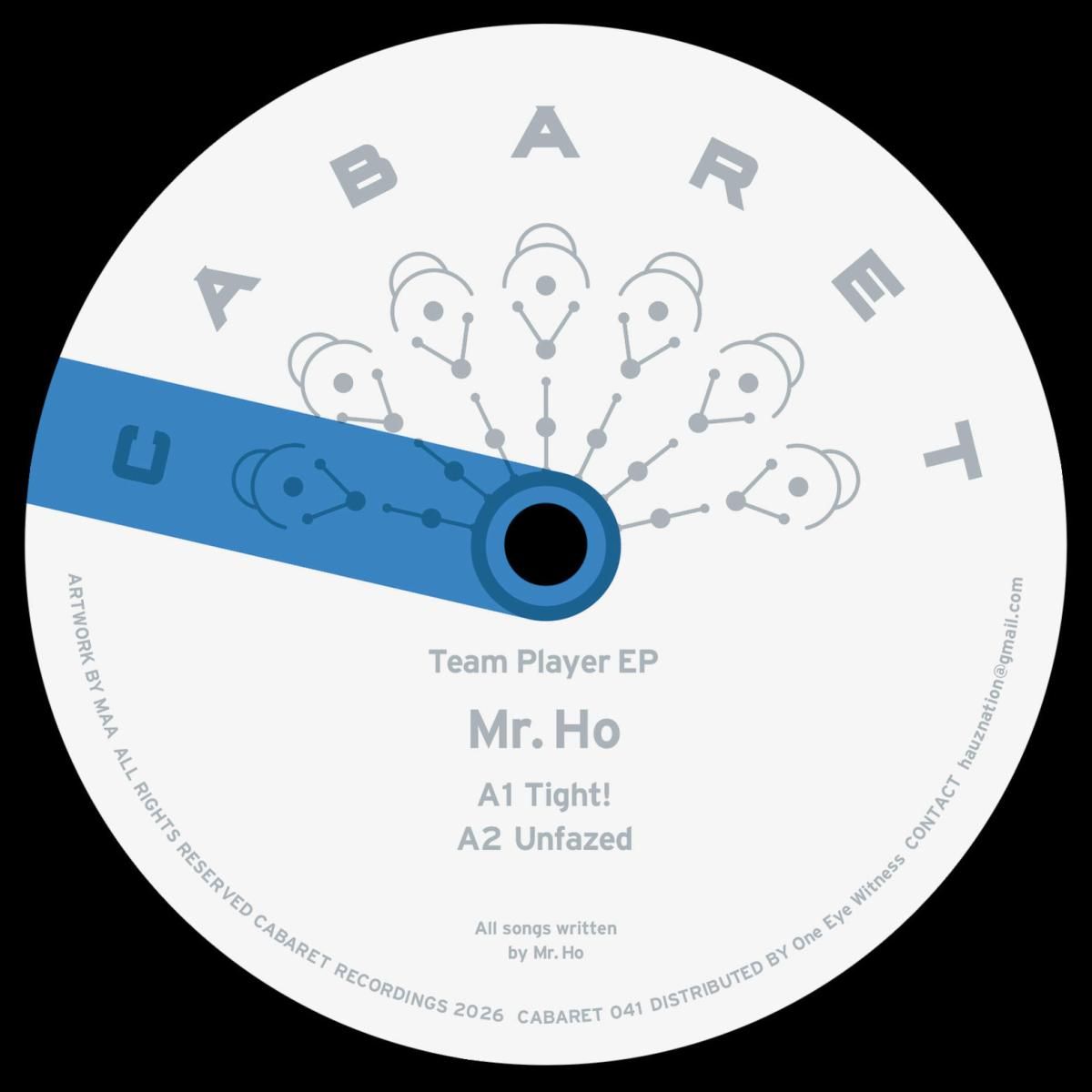 Mr Ho - Team Player | Cabaret Recordings (CABARET041)