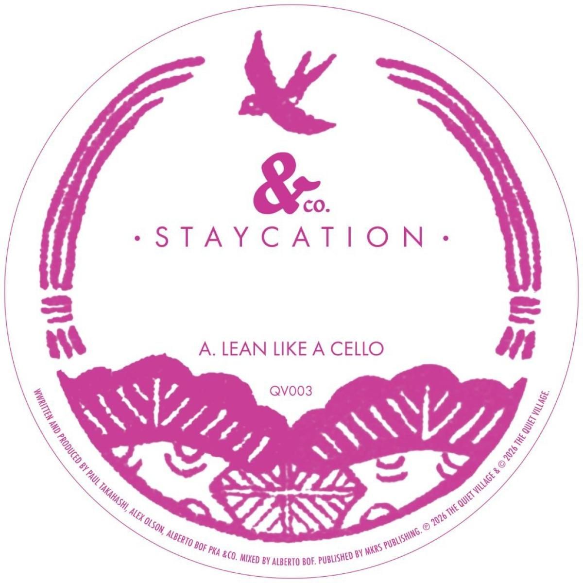 Co. - Staycation | The Quiet Village (QV003) Co. - Staycation | The Quiet Village (QV003)
