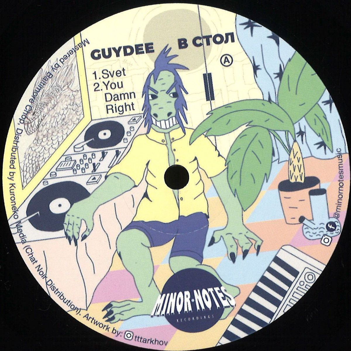 Guydee - Hidden | Minor Notes Recordings (MNRV007) - main Guydee - Hidden | Minor Notes Recordings (MNRV007) - main