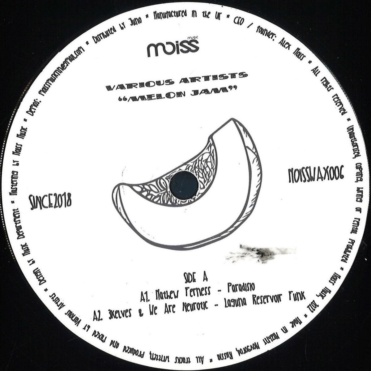 Various - Melon Jam | Moiss Music (MOISSWAX006)