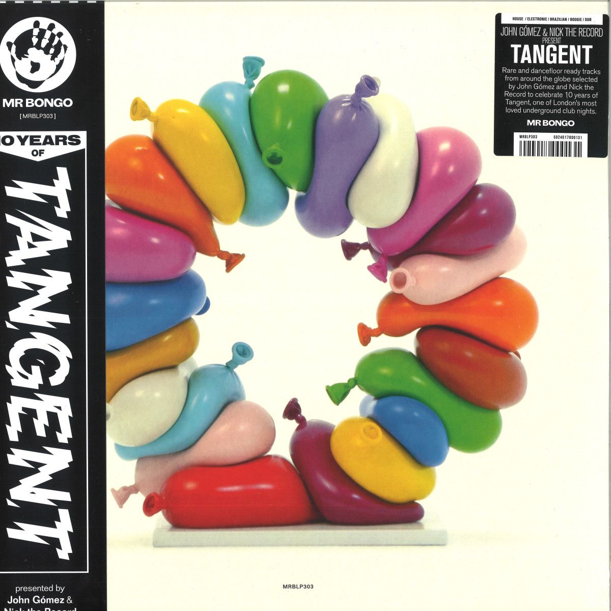 Various - John Gomez & Nick The Record Present Tangent LP 2x12" | Mr Bongo (MRBLP303)