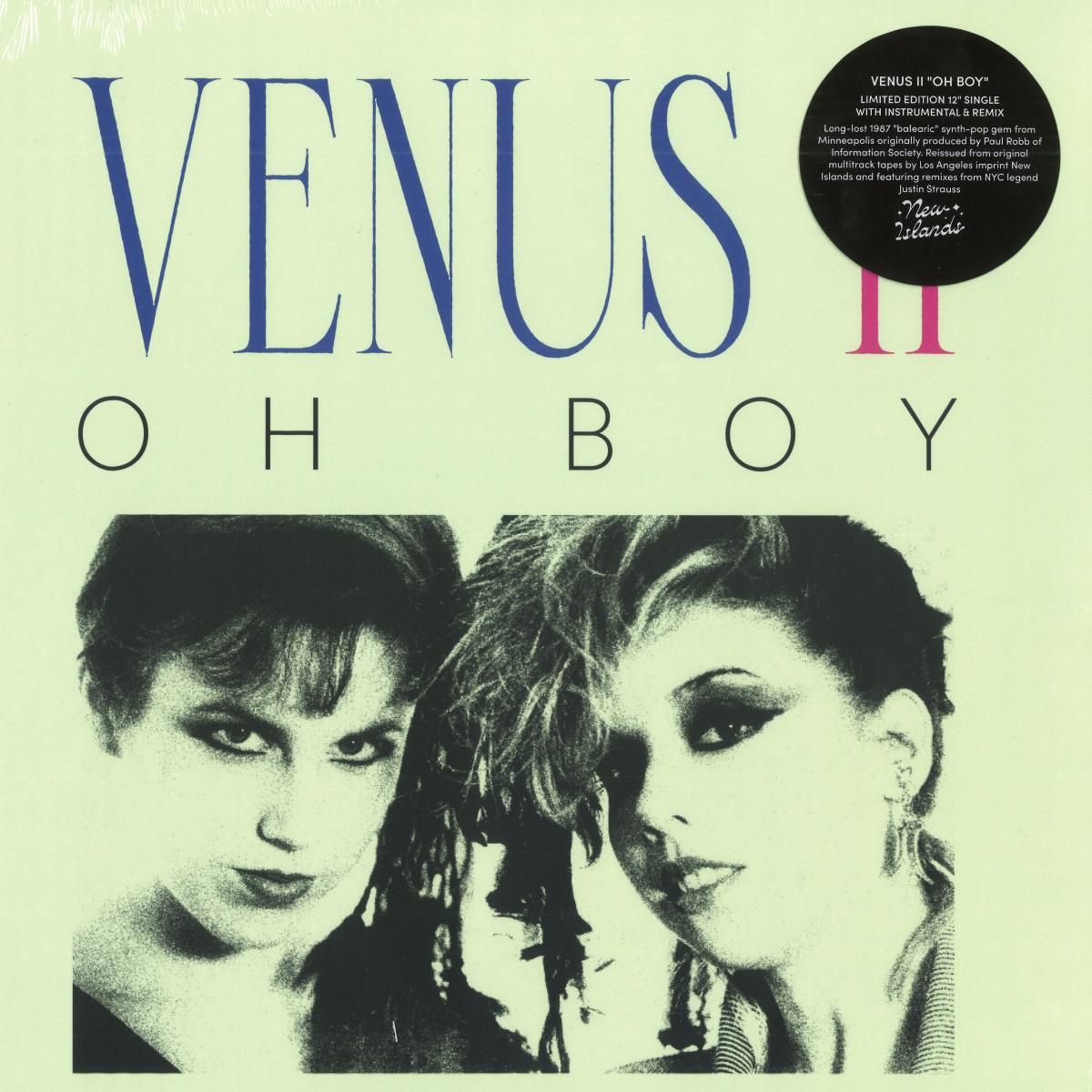 Venus II - Oh Boy | New Islands (NIR002V) - main Venus II - Oh Boy | New Islands (NIR002V) - main