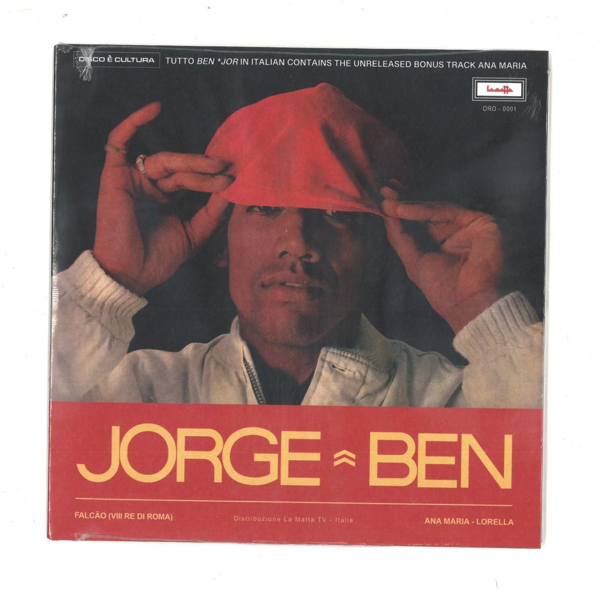 JORGE BEN JOR - TUTTO BEN (7") | La Matta Records (ORO0001)