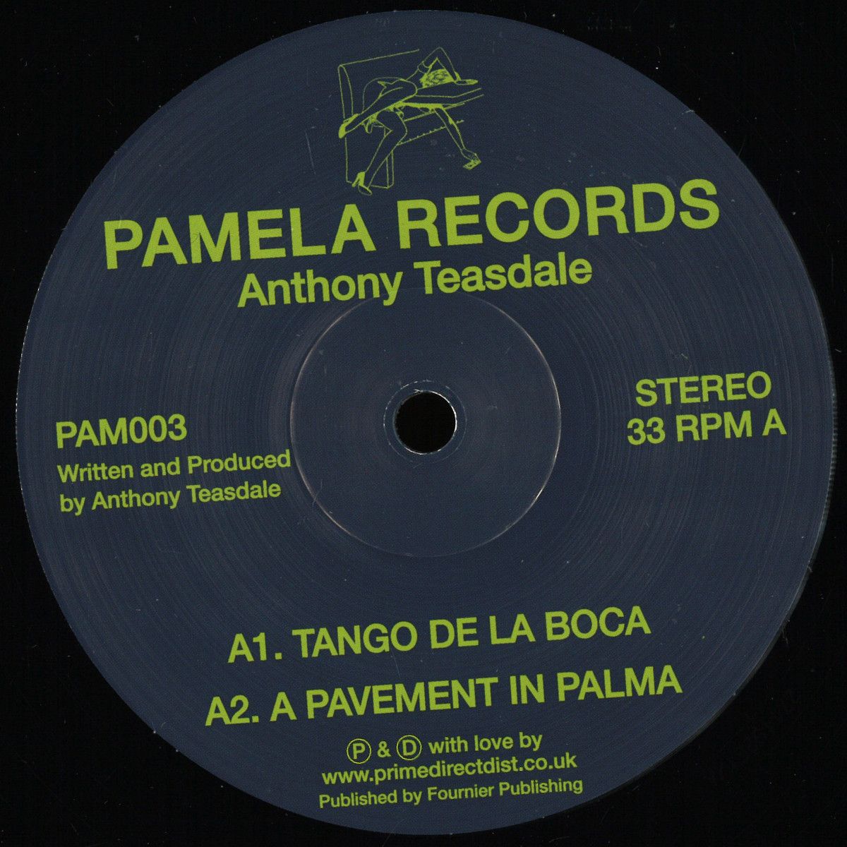 Anthony Teasdale - 003 | Pamela Records (PAM003)