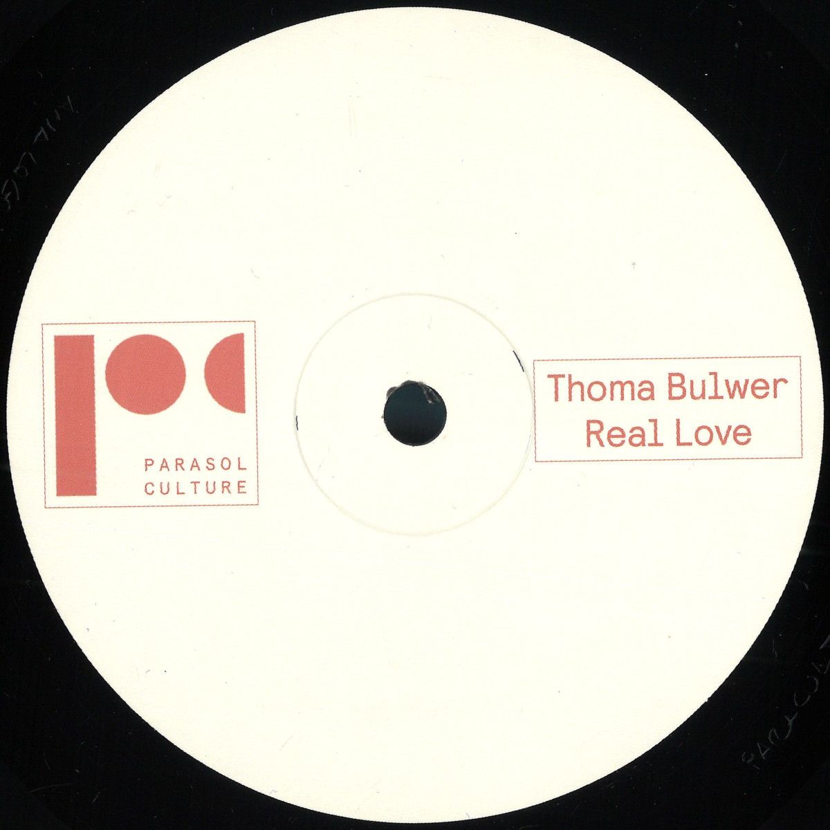Thoma Bulwer - Real Love EP | Parasol Culture (PARACULT017) Thoma Bulwer - Real Love EP | Parasol Culture (PARACULT017)