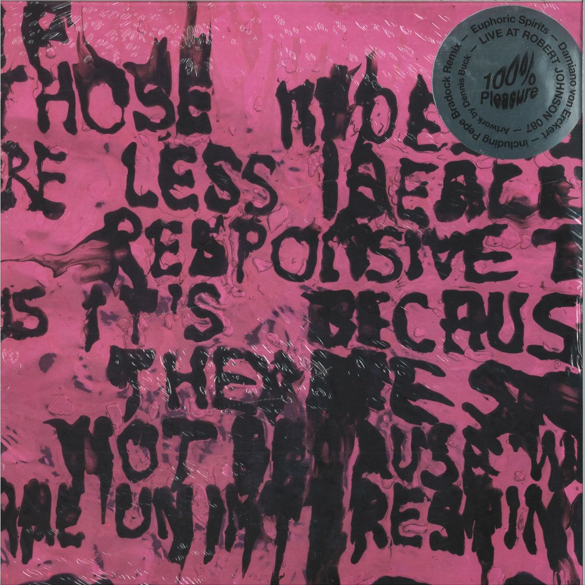 Damiano Von Erckert - Euphoric Spirits LP 2x12" | Live at Robert Johnson (PLAYRJC087) Damiano Von Erckert - Euphoric Spirits LP 2x12" | Live at Robert Johnson (PLAYRJC087)