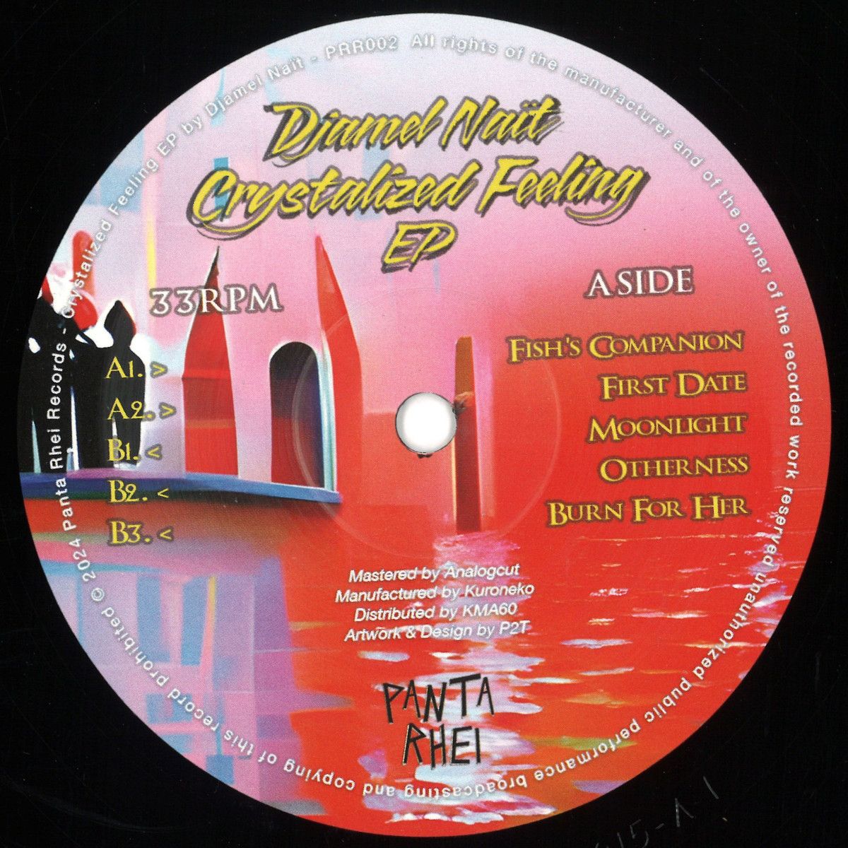 Djamel Naït - Crystalized Feeling EP | Panta Rhei Records (PRR002) - main