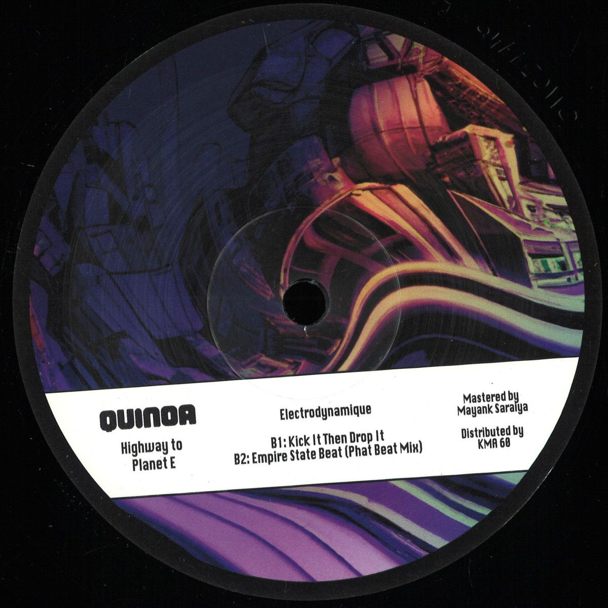 Electrodynamique - Highway to Planet E | Quinoa Cuts (QUI002)