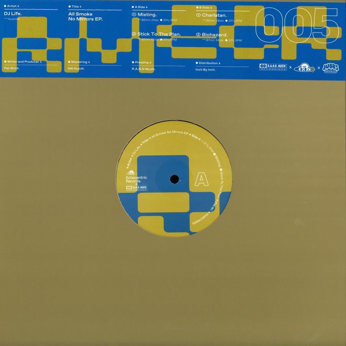 DJ Life - All Smoke No Mirrors | R.A.N.D. Muzik Recordings (RMECR005)