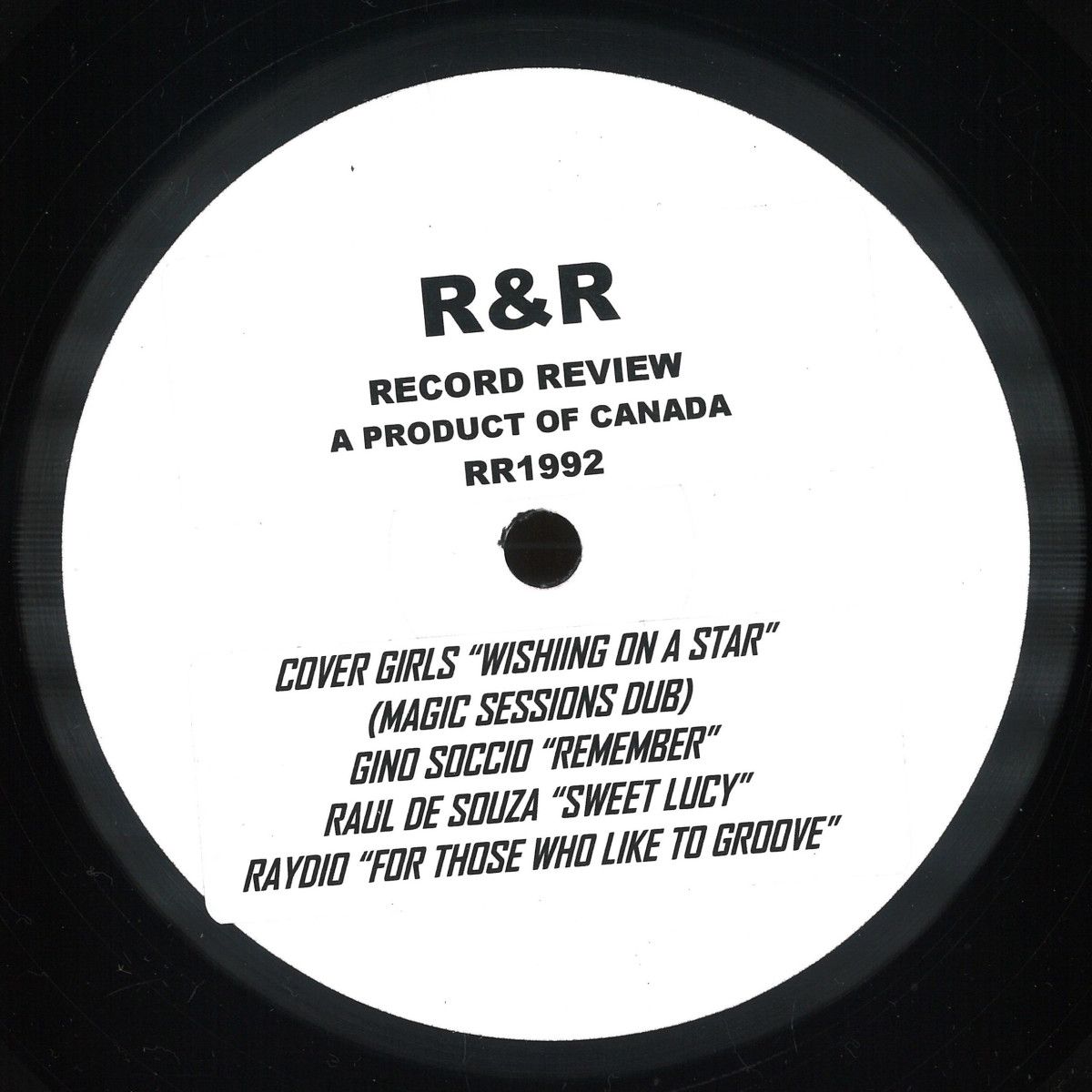 Various - Record Review 1992 | R&R Record Review (RR1992) - main Various - Record Review 1992 | R&R Record Review (RR1992) - main