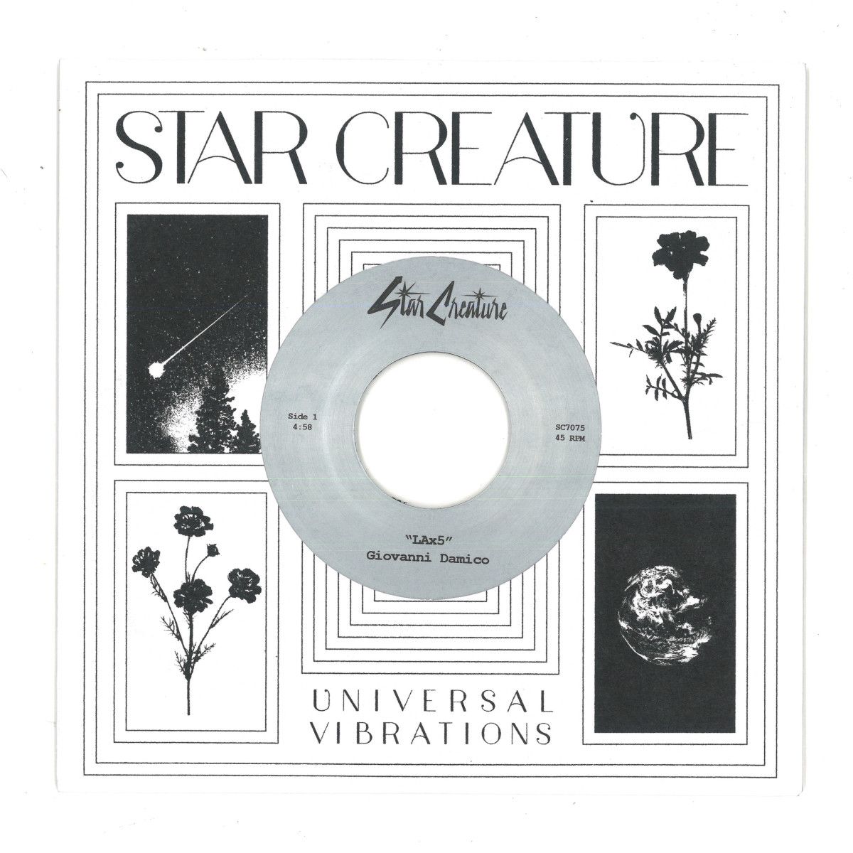 Giovanni Damico - LAx5 / Loud And Clear 7" | Star Creature (SC7075)