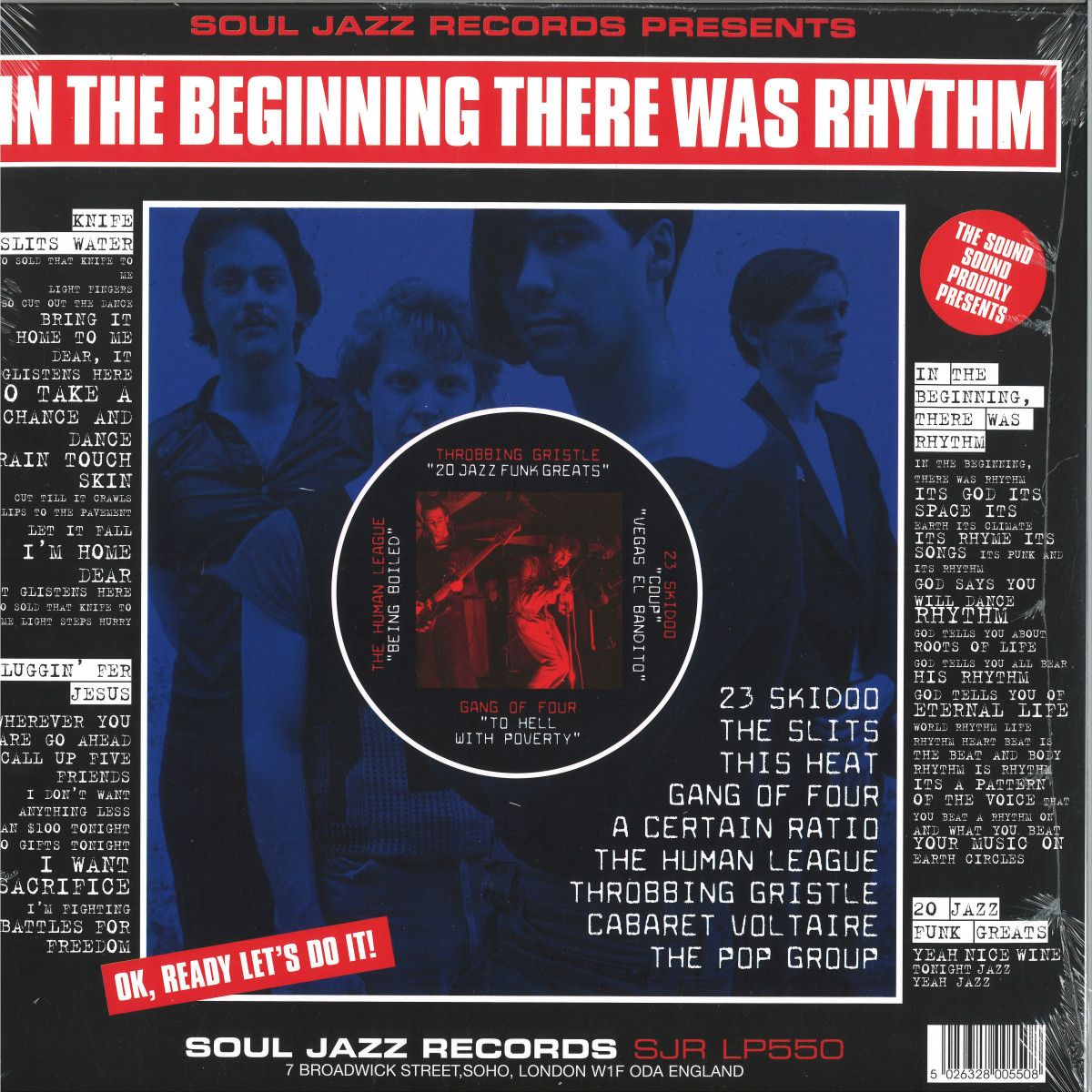 Various - In The Beginning There Was Rhythm 2x12" | Soul Jazz Records (SJRLP550C) - main Various - In The Beginning There Was Rhythm 2x12" | Soul Jazz Records (SJRLP550C) - main