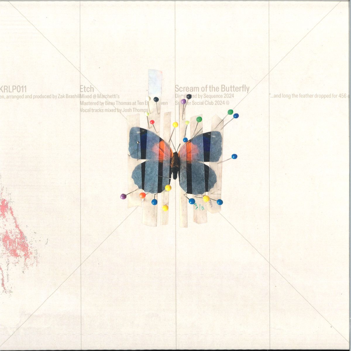 Etch - Scream of the Butterfly LP 2x12" | Sneaker Social Club (SNKRLP011) Etch - Scream of the Butterfly LP 2x12" | Sneaker Social Club (SNKRLP011)