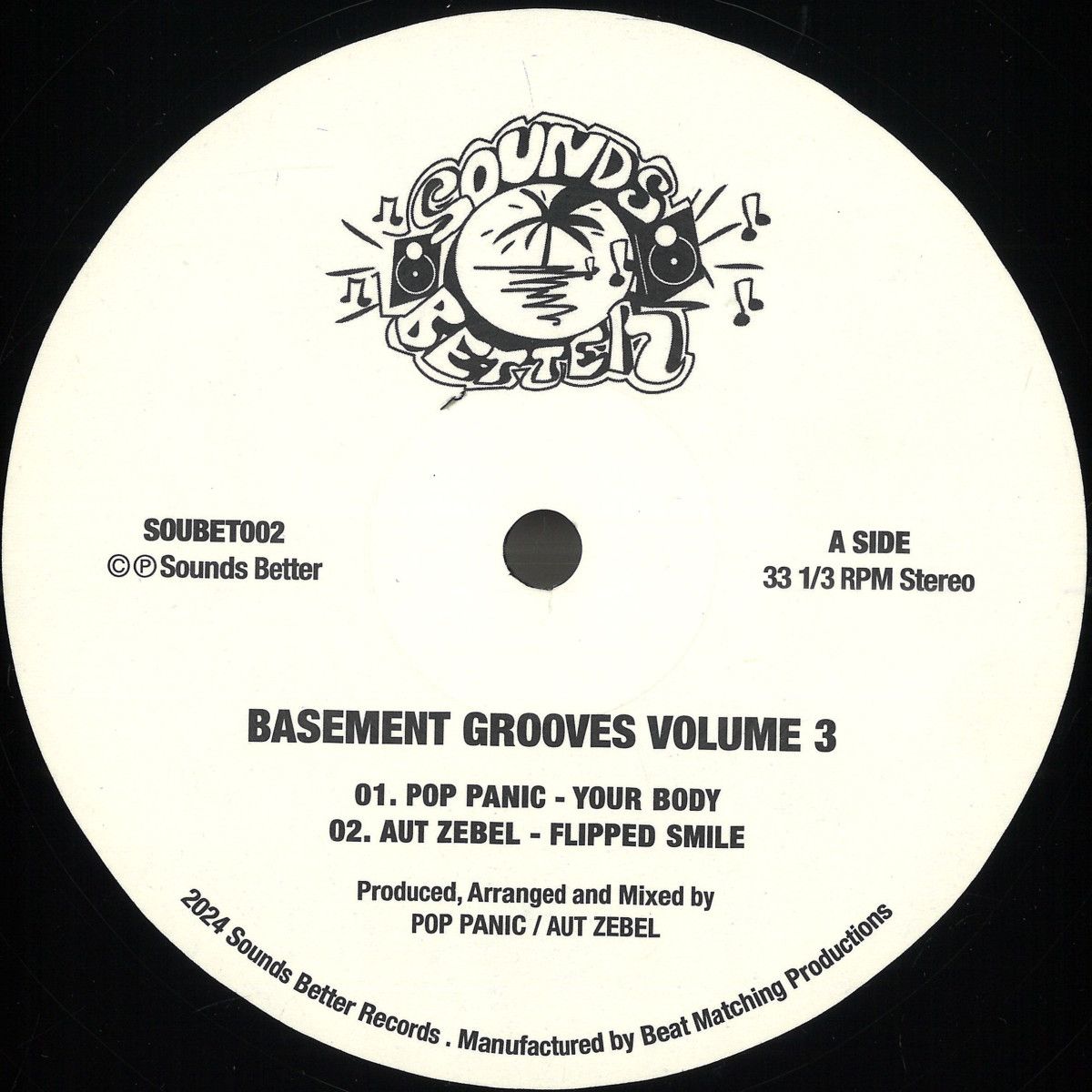 Various - Basement Grooves Vol. 3 | SOUNDS BETTER (SOUBET002)