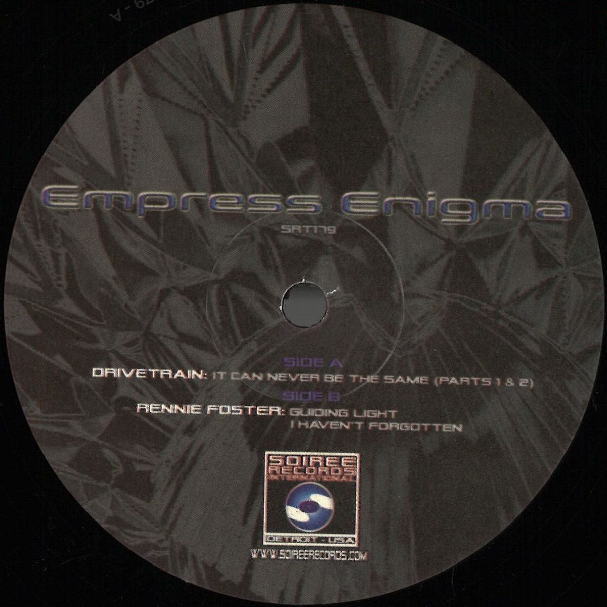 Drivetrain & Rennie Foster - Empress Enigma | Soiree Records International (SRT179) Drivetrain & Rennie Foster - Empress Enigma | Soiree Records International (SRT179)