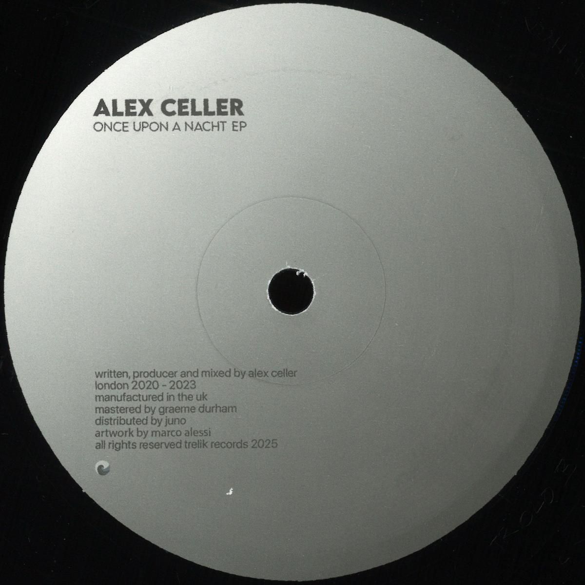 Alex Celler - Once Upon A Nacht EP | Trelik Records (TR040)