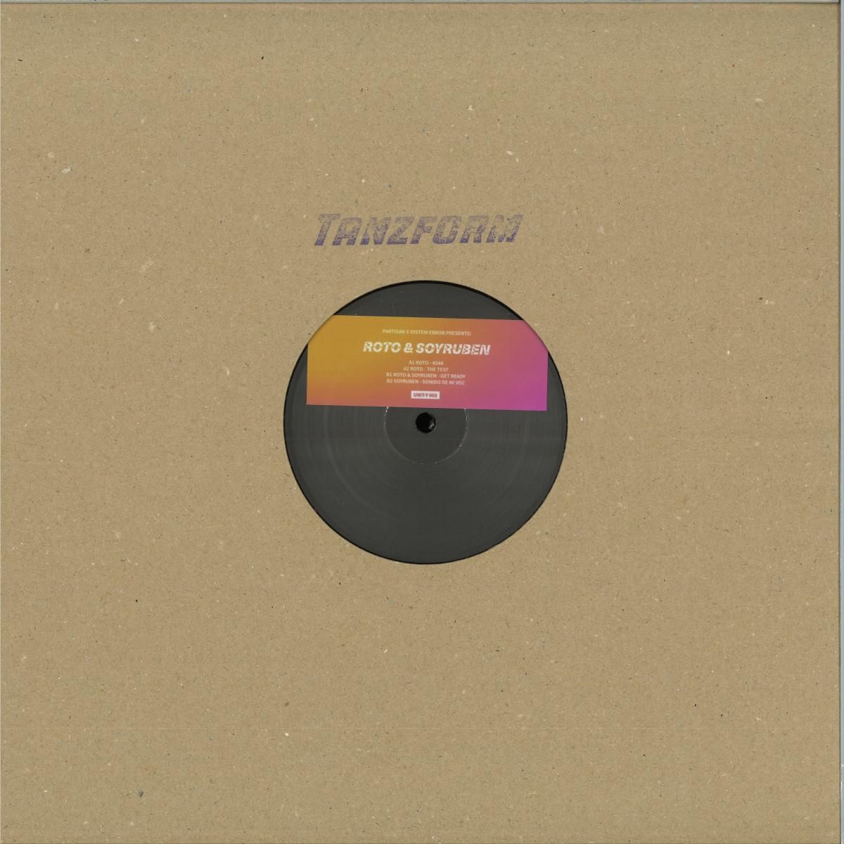 Roto  &  SoyRuben - UNIT-Y 003 | UNIT-Y (UNIT-Y 003) - main