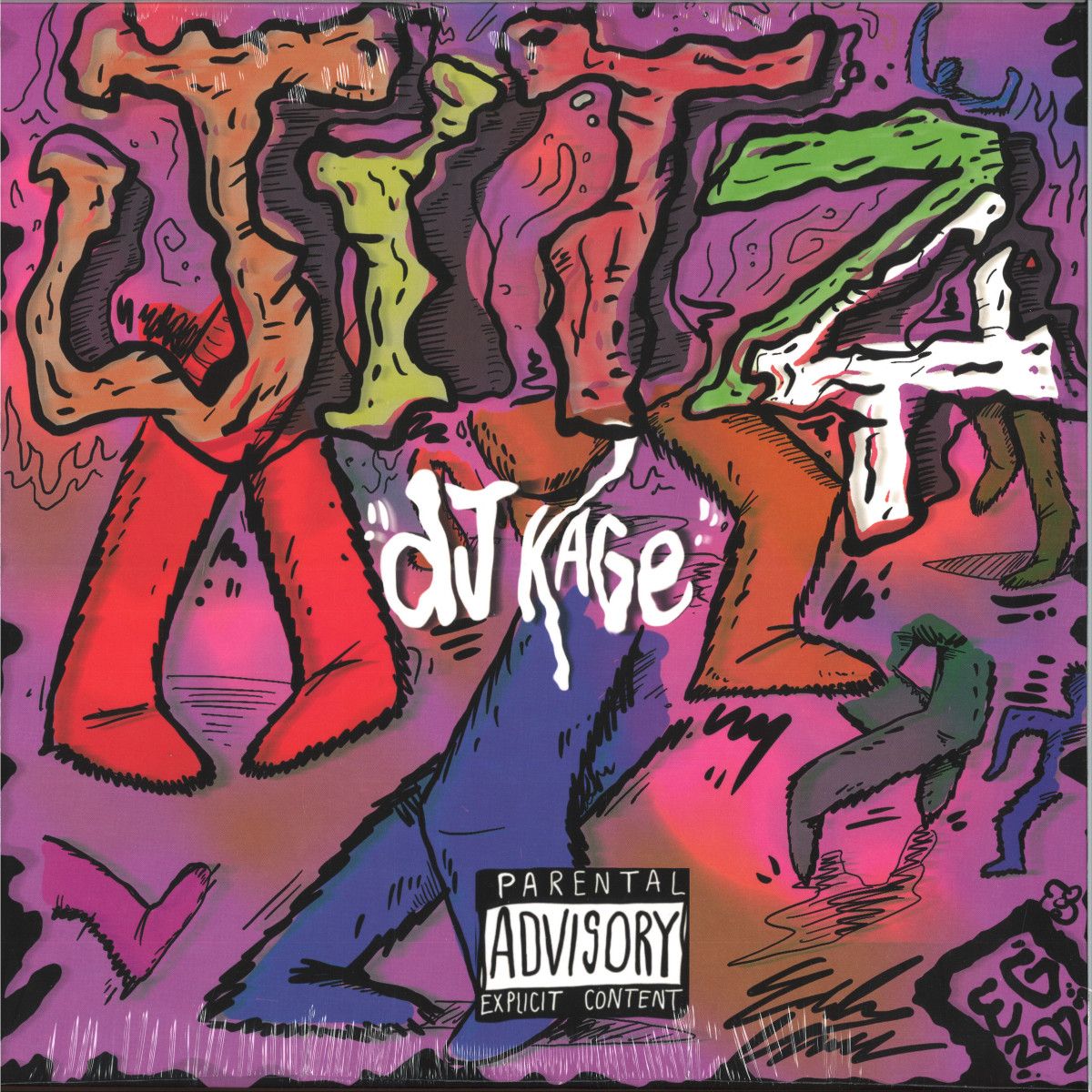 Djkage - Jitz 4 LP | Unkaged Records (UNKAGED01) - main