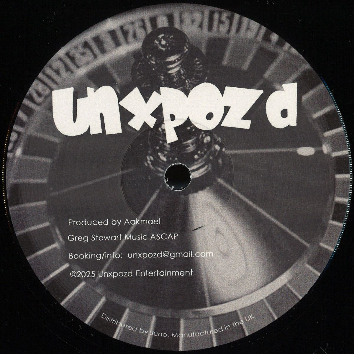 DJ Aakmael - Numbers Game EP | Unxpozd Entertainment (UNX9) - main