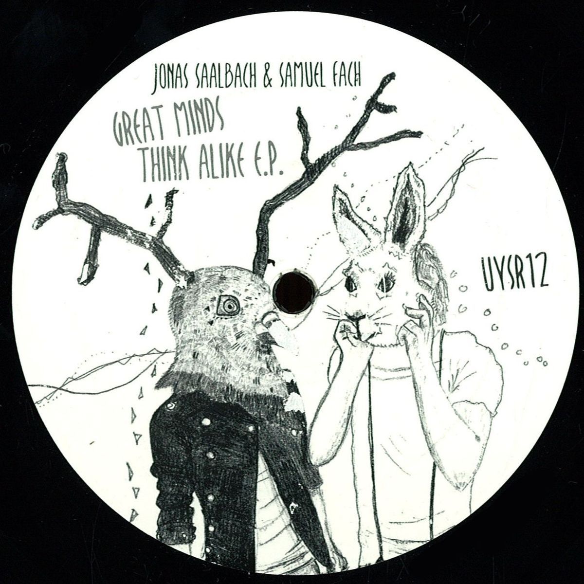 Jonas Saalbach  &  Samuel Fach - Great Minds Think Alike Ep | Underyourskin Records (UYSR012) - main
