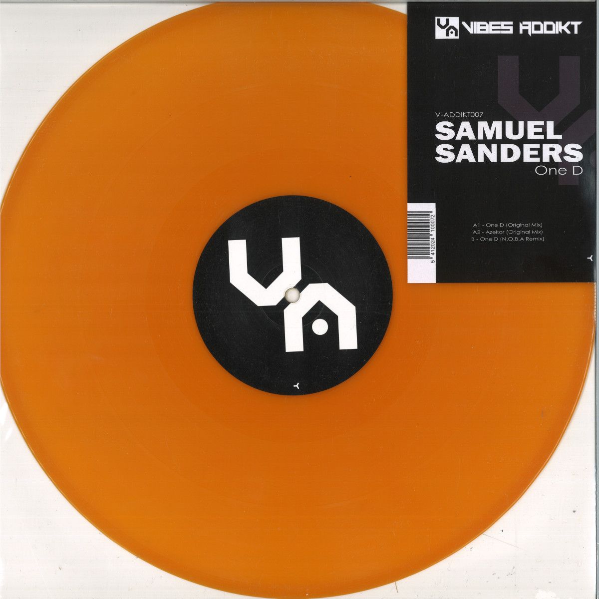 Samuel Sanders - ONE D | VIBES ADDIKT (V-ADDIKT007) - main Samuel Sanders - ONE D | VIBES ADDIKT (V-ADDIKT007) - main