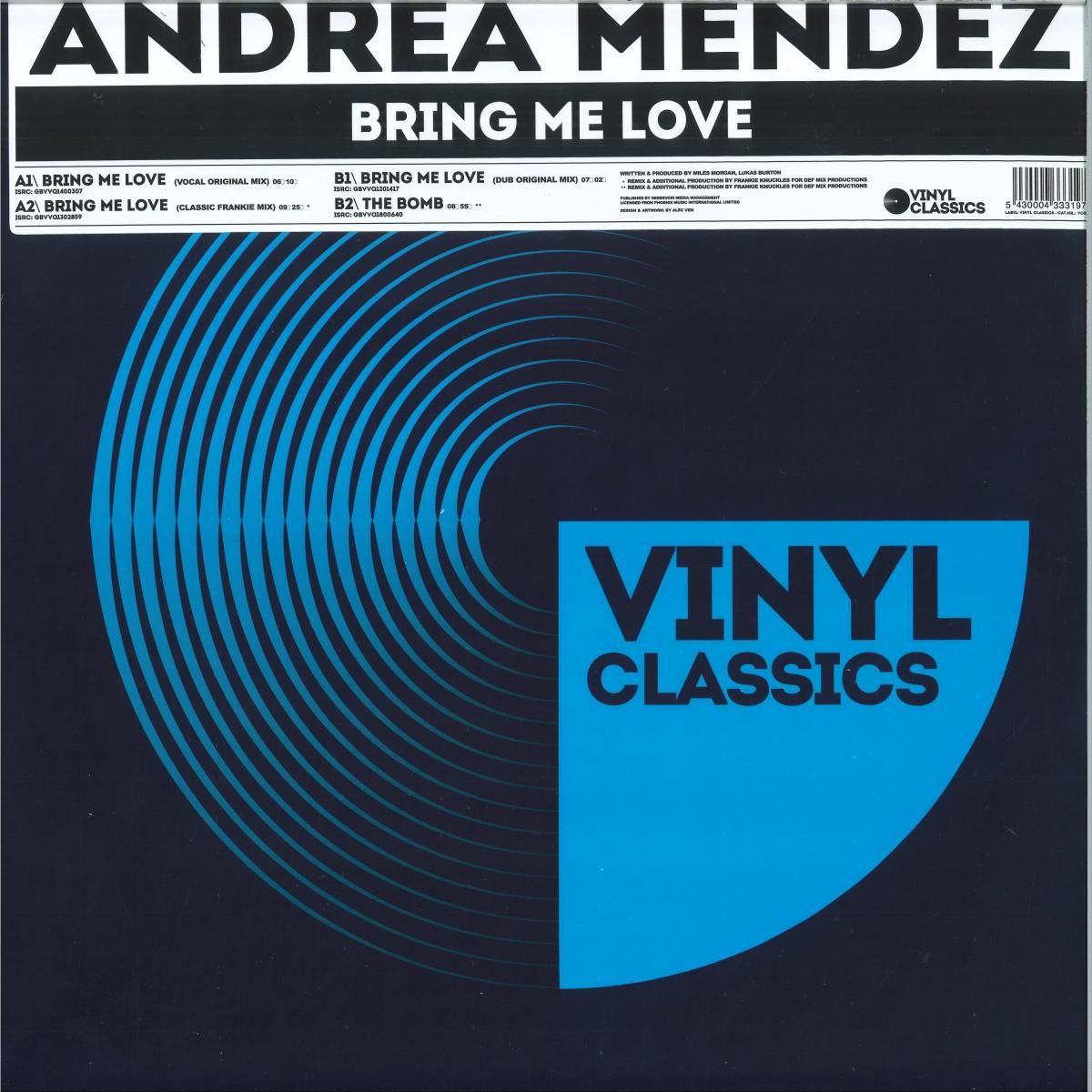 ANDREA MENDEZ - BRING ME LOVE | Vinyl Classics (VC016) - main