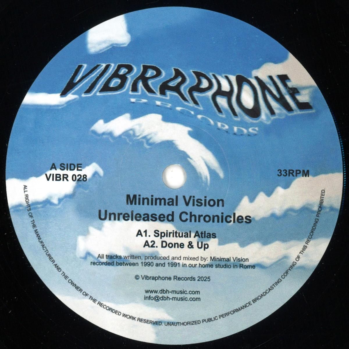 Minimal Vision - Unreleased Chronicles | Vibraphone Records (VIBR028)