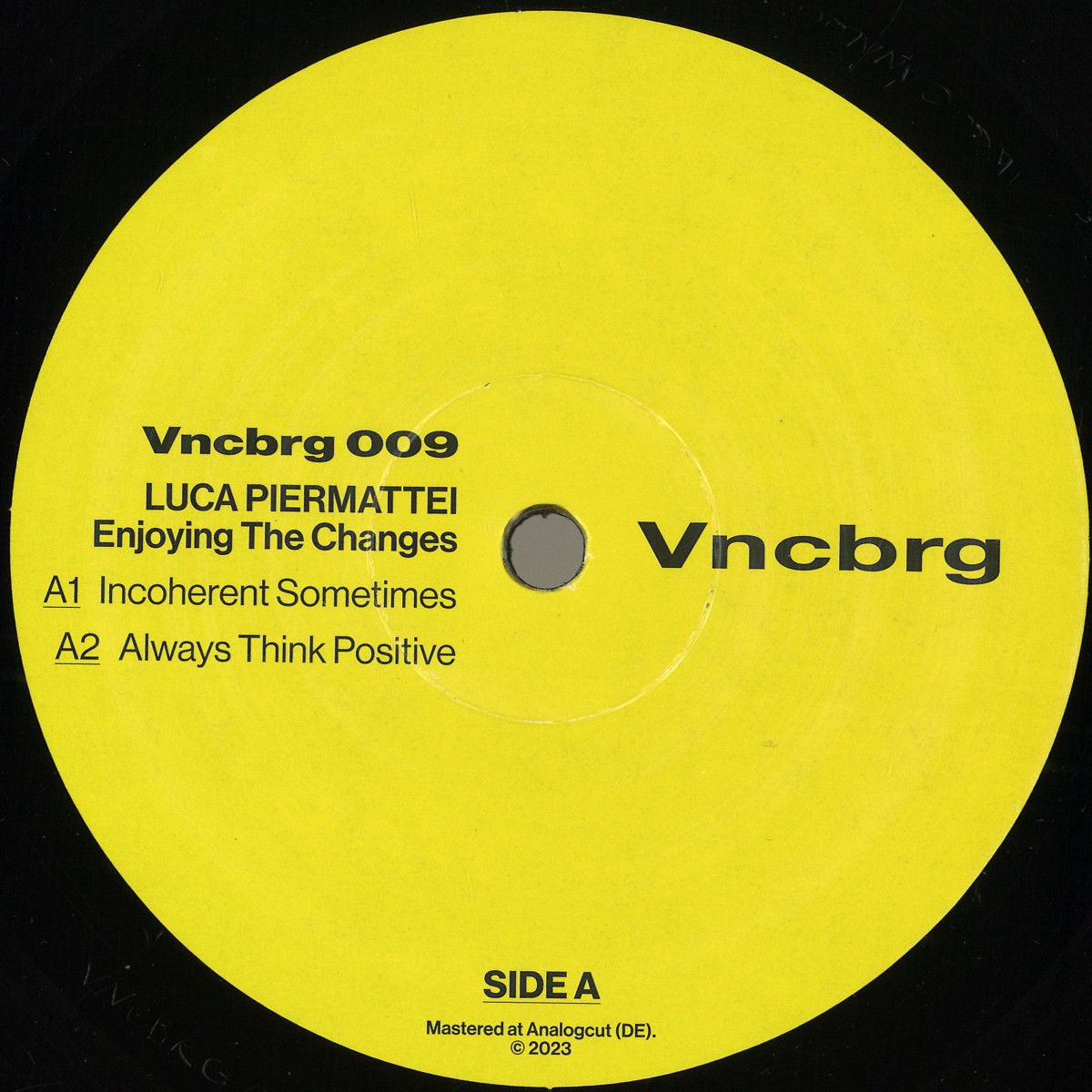 Luca Piermattei - Enjoying The Changes Ep | Veniceberg Records (VNCBR009)