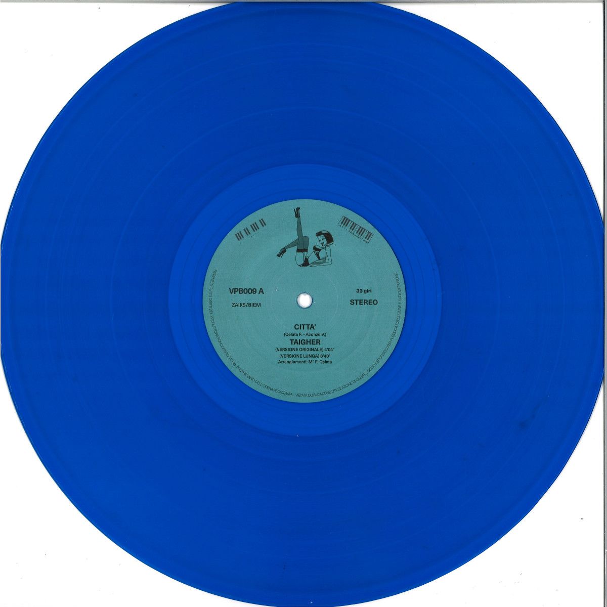 Taigher - CITTÀ / NOTTE LP | Vintage Pleasure Boutique (VPB009)