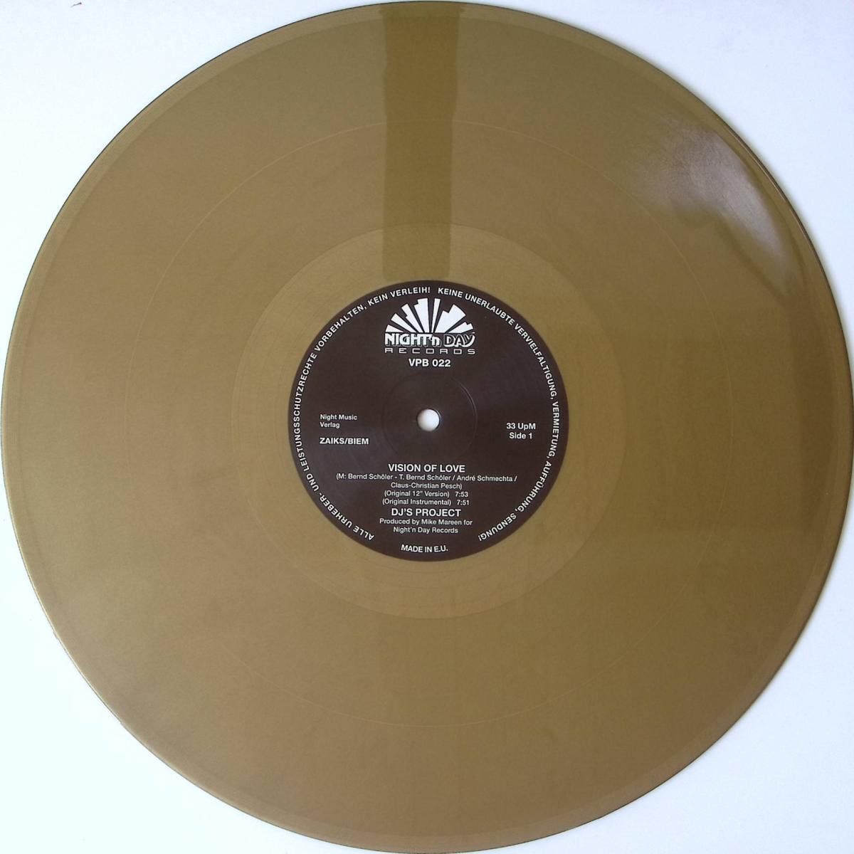 Dj's Project - VISION OF LOVE EP | Vintage Pleasure Boutique (VPB022)