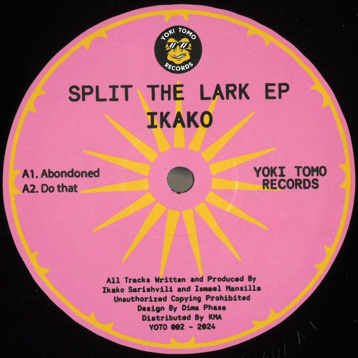 Ikako  &  The Cap Boy - Split The Lark EP | Yoki Tomo Records (YOTO002) - main