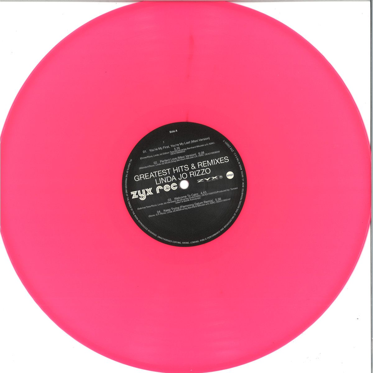 Linda Jo Rizzo - Greatest Hits & Remixes LP | Zyx Music (ZYX23031-1)