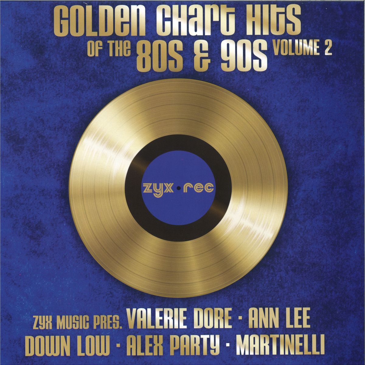 Various - Golden Chart Hits Of The 80s & 90s Vol. 2 LP | Zyx Music (ZYX55892-1)