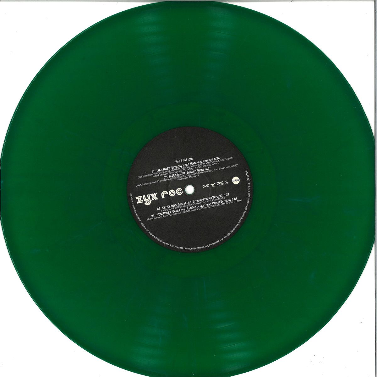 Various - ZYX Italo Disco: Best Of Vol.1 (2x12") | Zyx Music (ZYX83012-1)