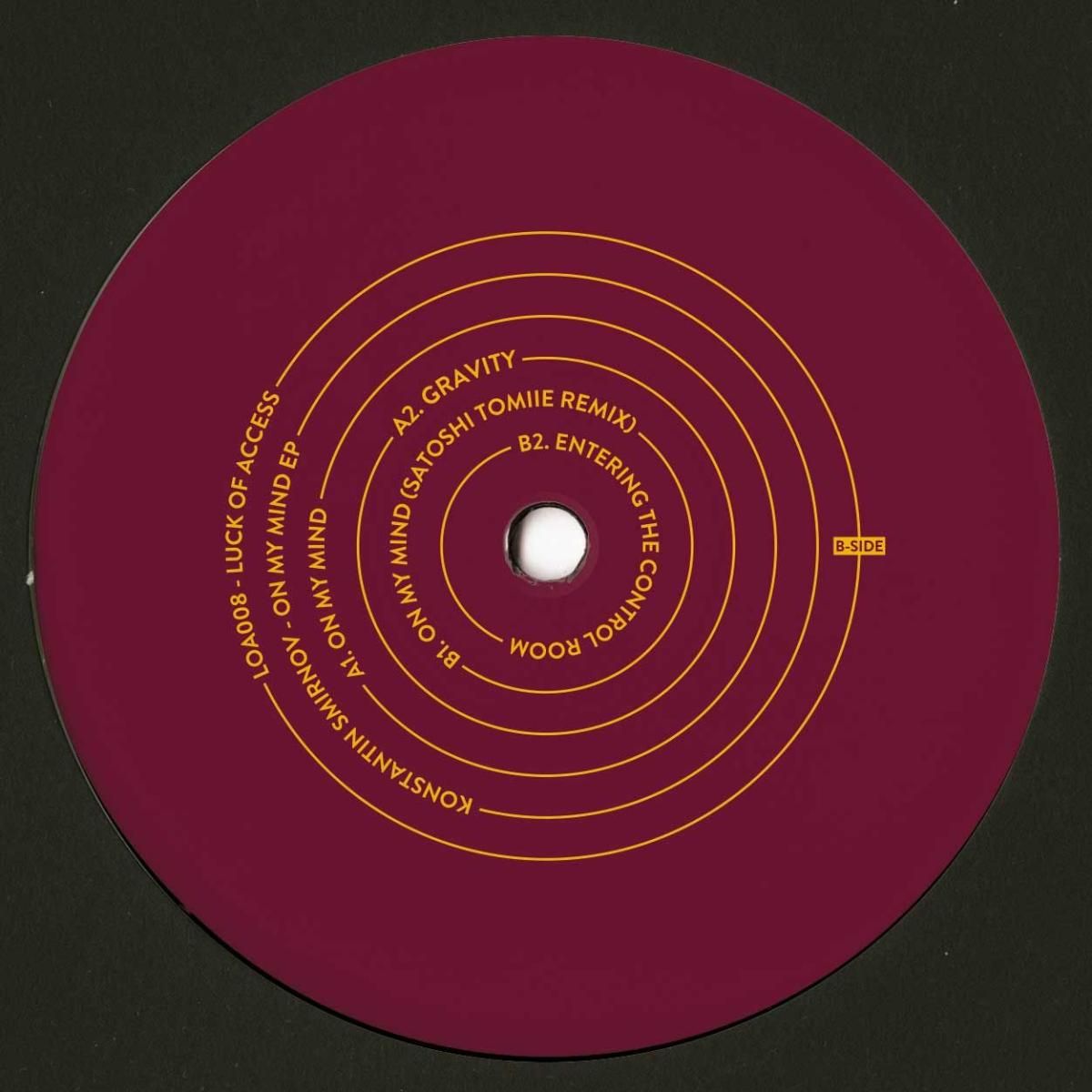Konstantin Smirnov & Satoshi Tomiie - On My Mind EP (Satoshi Tomiie RMX) | Luck of Access (LOA008) - main Konstantin Smirnov & Satoshi Tomiie - On My Mind EP (Satoshi Tomiie RMX) | Luck of Access (LOA008) - main