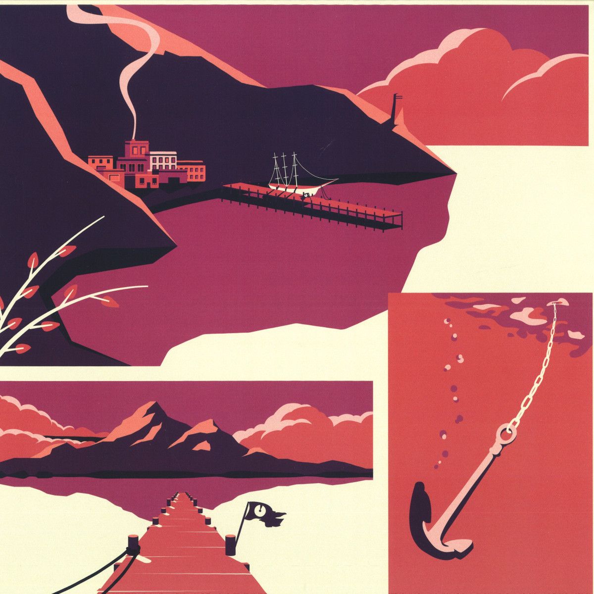 Montei - Midnight Mooring EP | 3 Mâts Records (3MA004)