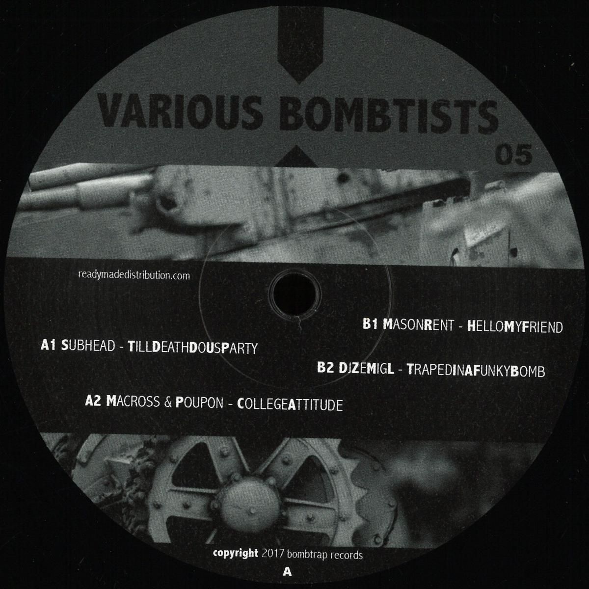 Various - Bombtists 5 | Bombtrap (BOMB13) - main Various - Bombtists 5 | Bombtrap (BOMB13) - main