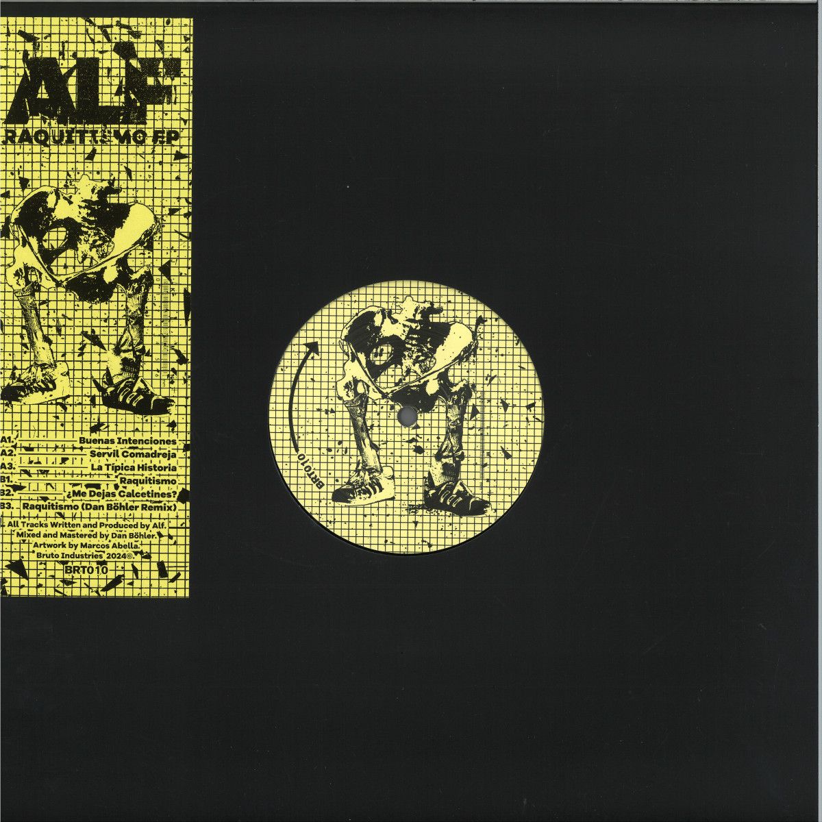 Alf  &  Dan Bohler - Raquitismo EP | BRUTO Industries (BRT010)