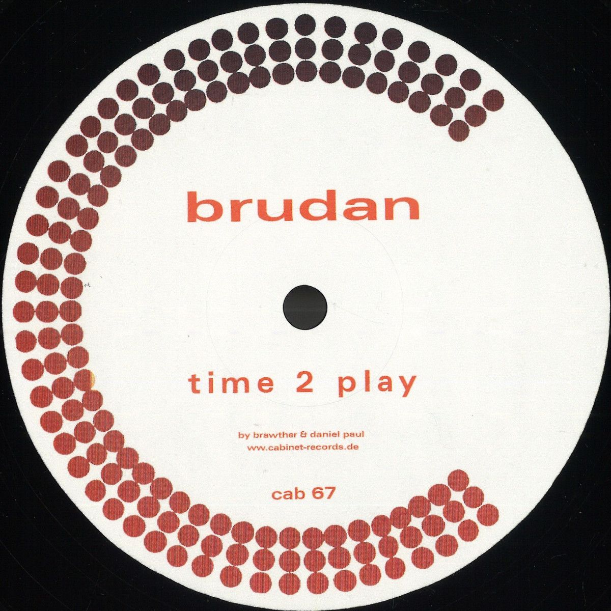 Brudan - TIME 2 PLAY - MUSIC MAKERS | Cabinet Records (CAB67) - main