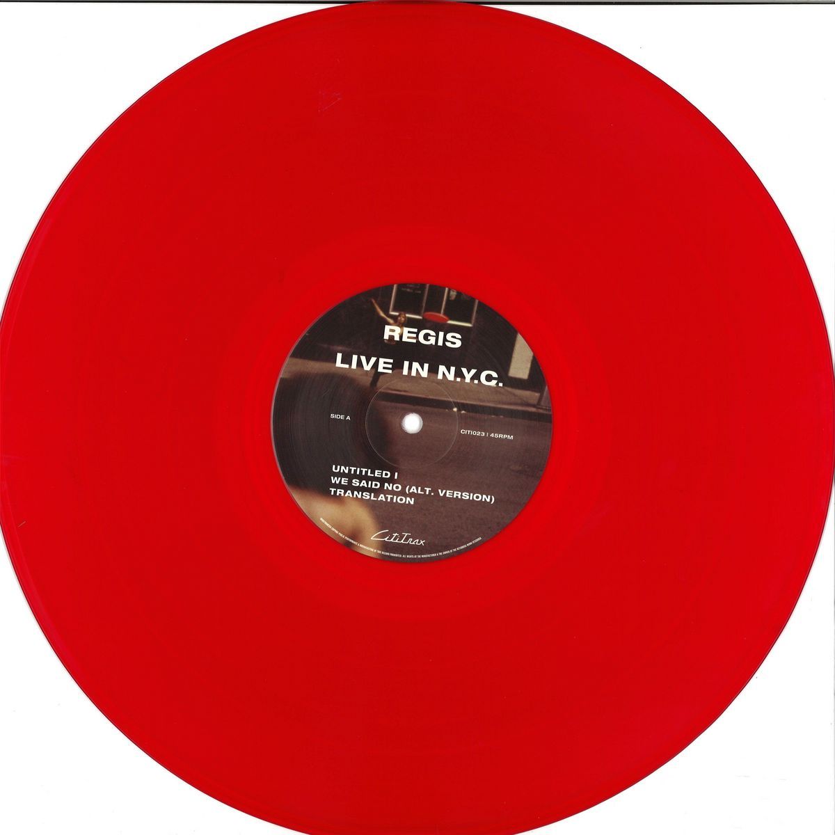 Regis - Live In N.y.c. | CITITRAX (CITI023)
