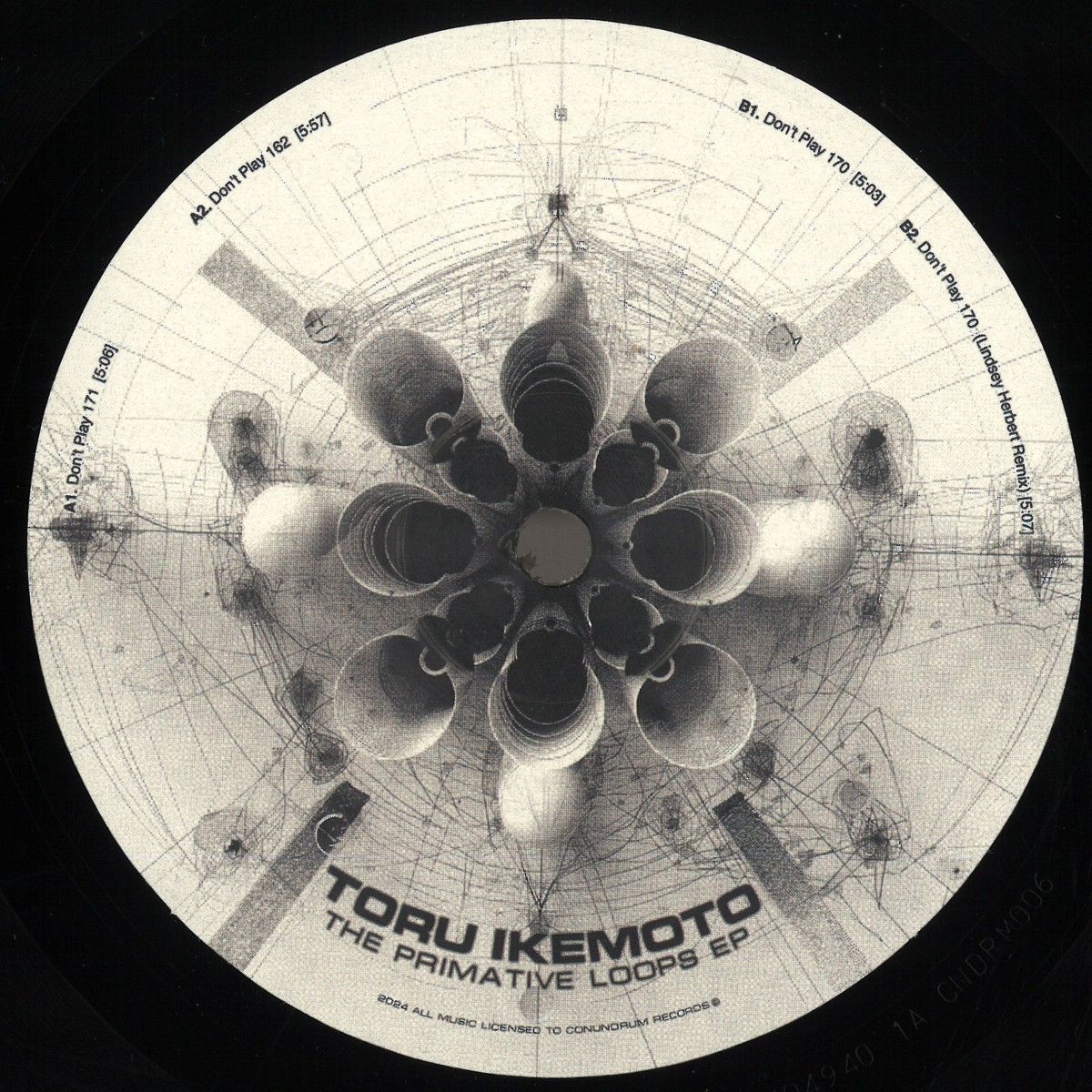 Toru Ikemuto - The Primitive Loops EP | Conundrum Records (US) (CNDRM006)