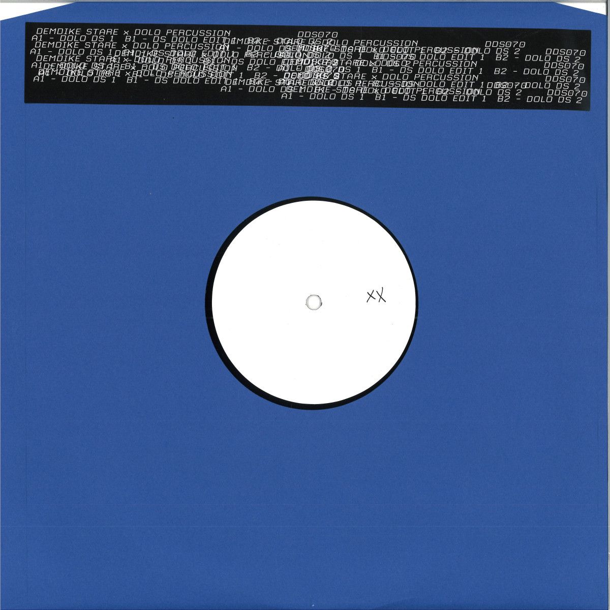 Demdike Stare X Dolo Percussion - DOLO DS | DDS (DDS070) Demdike Stare X Dolo Percussion - DOLO DS | DDS (DDS070)