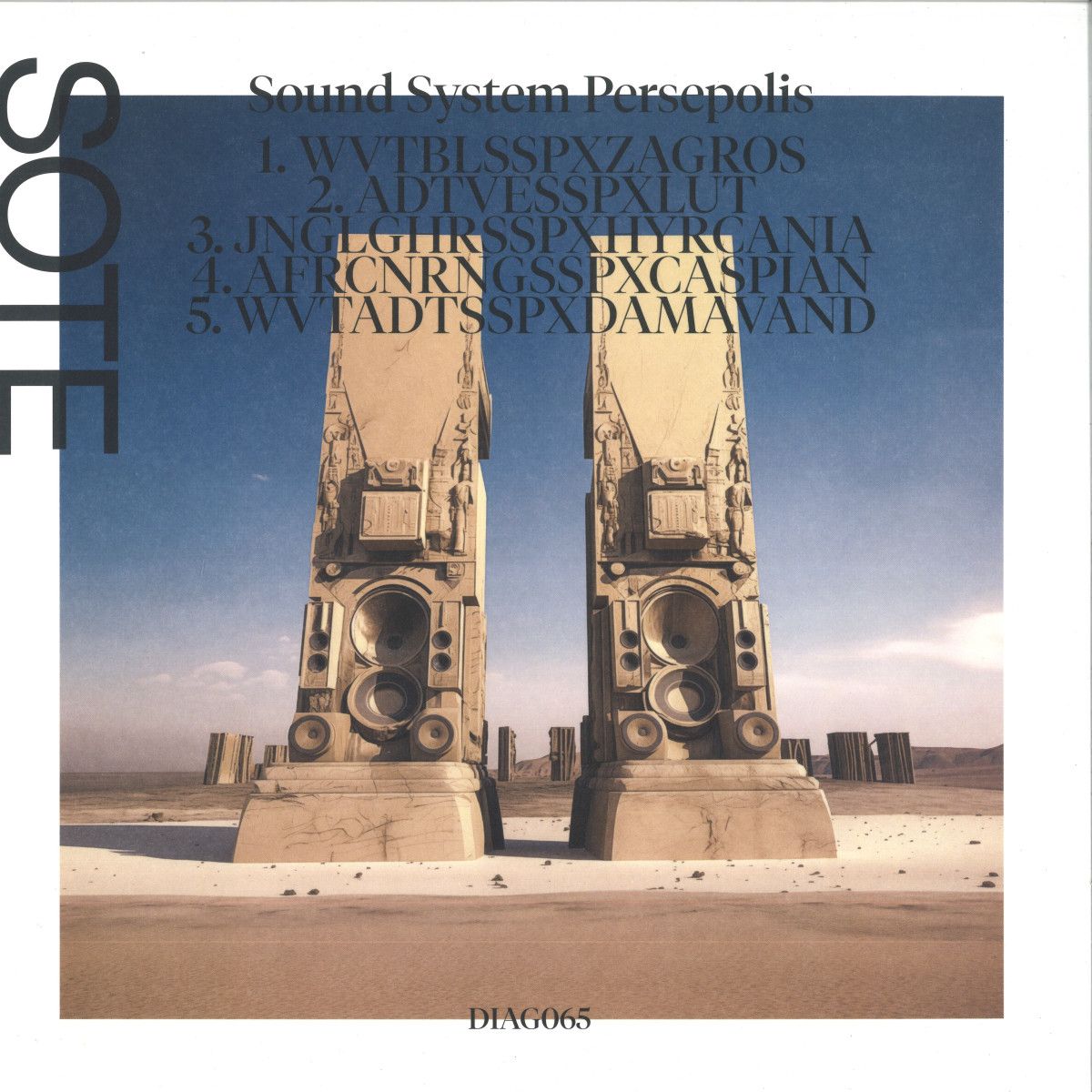Sote - Sound System Persepolis LP | DIAGONAL (DIAG065) Sote - Sound System Persepolis LP | DIAGONAL (DIAG065)