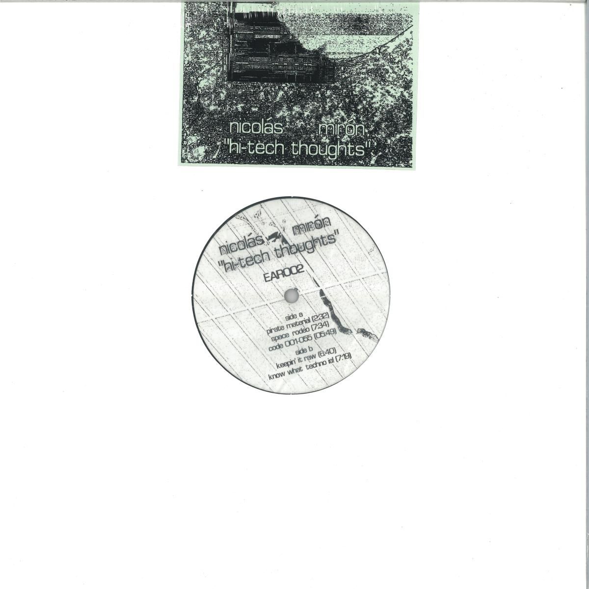 NICOLÁS MIRÓN - HI-TECH THOUGHTS EP | Echo Alpha Recordings (EAR002)