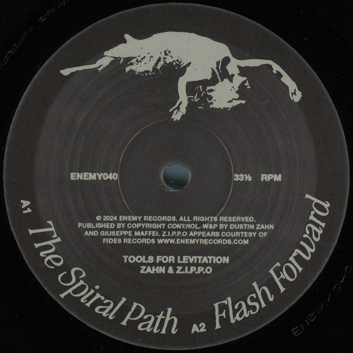 Zahn  &  Z.i.p.p.o - TOOLS FOR LEVITATION | Enemy Records (ENEMY040) - main